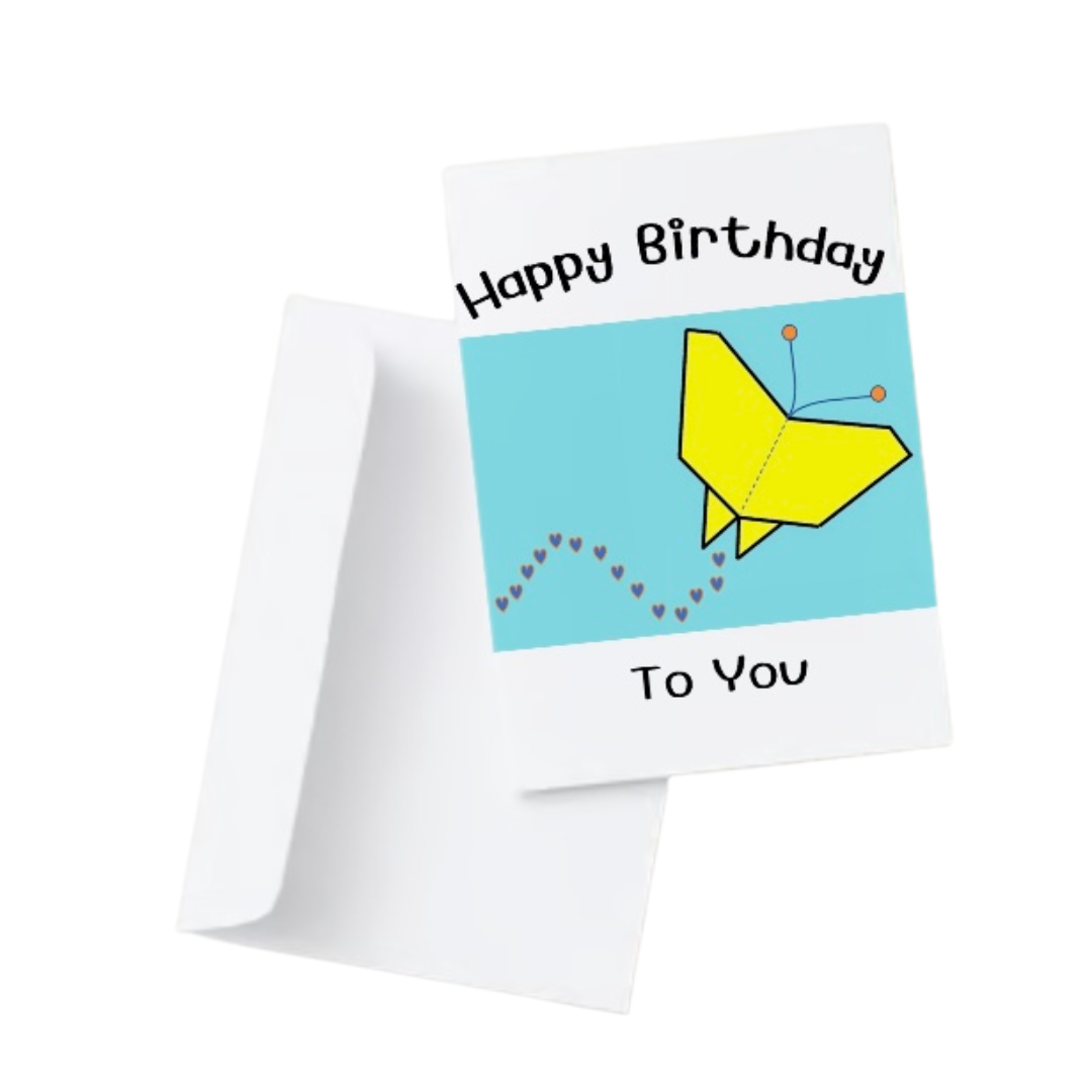 Butterfly Birthday Card