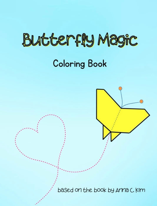 Butterfly Magic Coloring Book