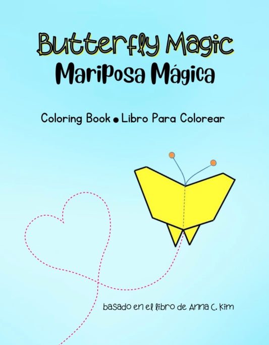 Mariposa Mágica Libro Para Colorear