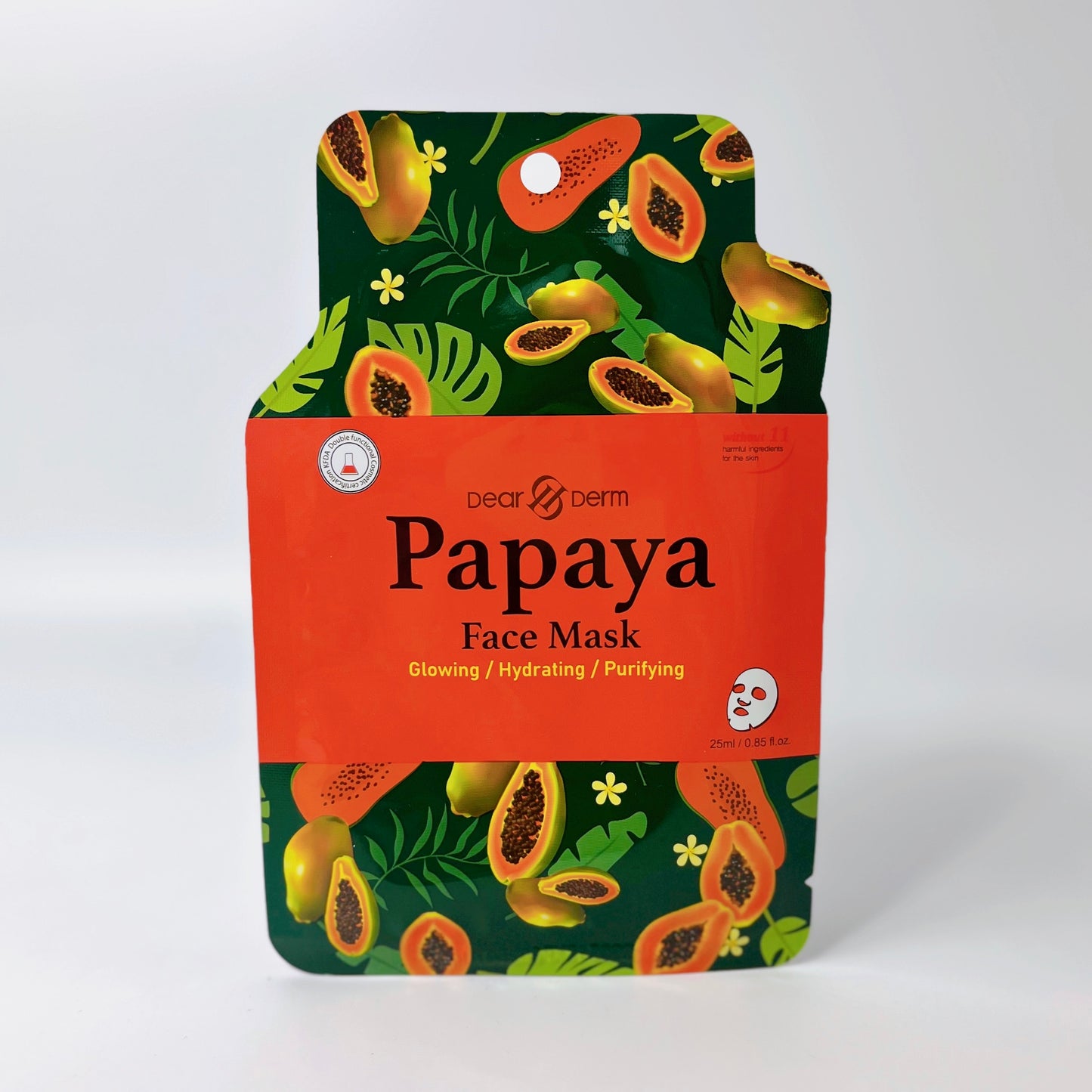 Dearderm Papaya Sheet Mask